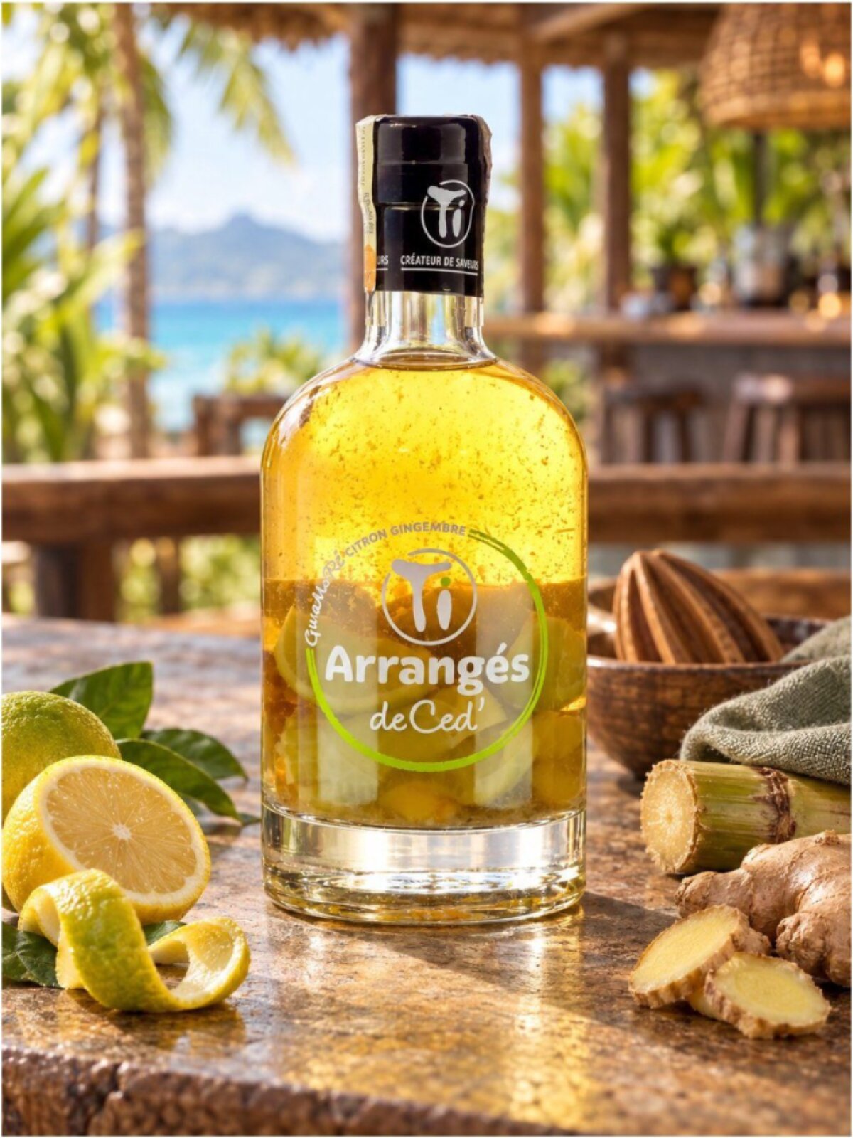 Ti Arranges Lemon & Ginger 32% 0,7l
