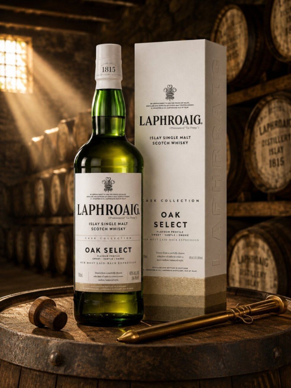 Laphroaig Oak Select 40% 0,7l (dárková krabice)