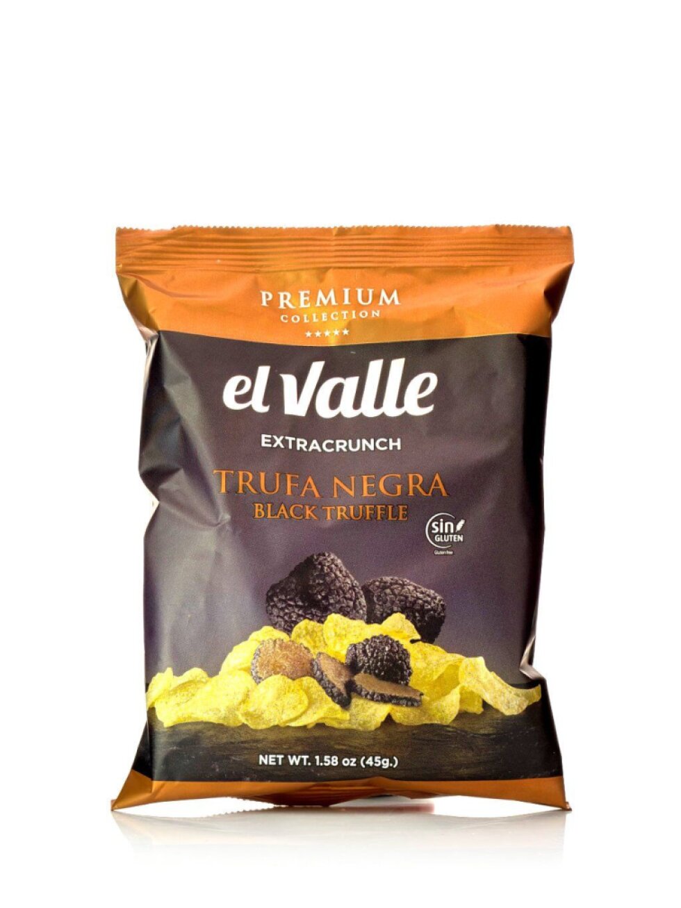 El Valle chipsy s příchutí Černý lanýž 45g