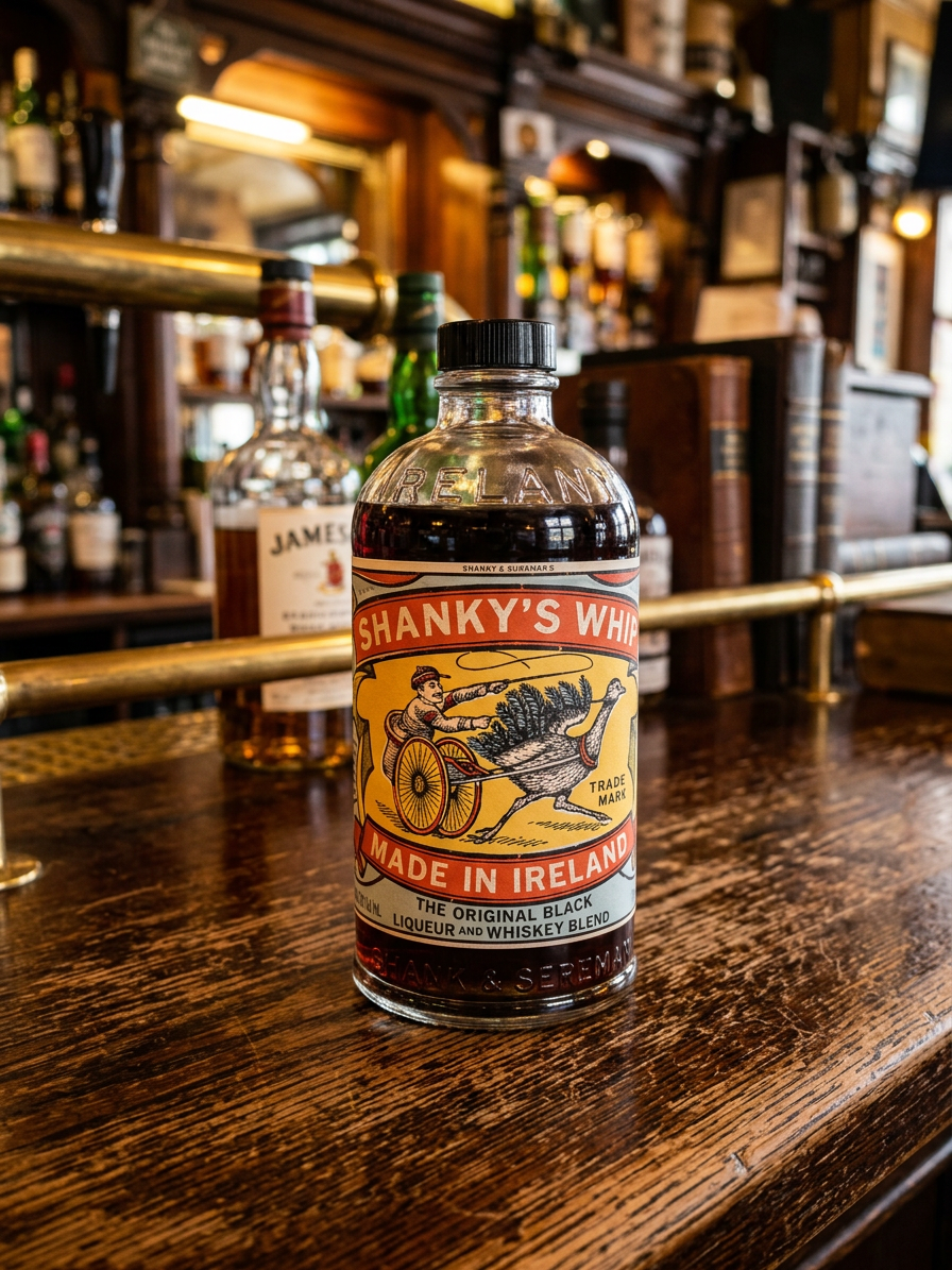 Shanky's Whip 33% 0,7l (dárkové balení 4 skleničky)