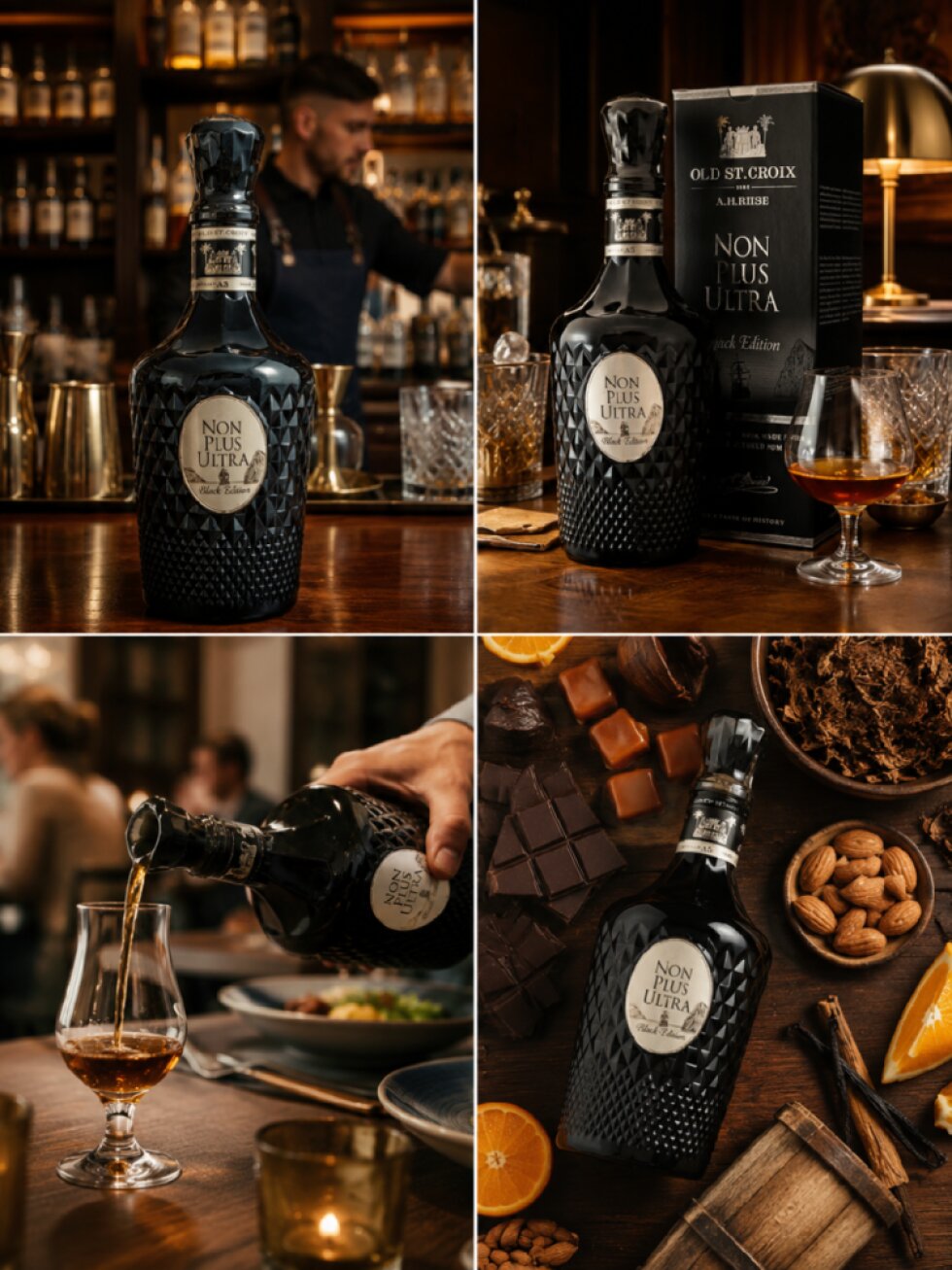 A.H.Riise Non Plus Ultra Black Edition 42% 0,7l (dárková krabice)