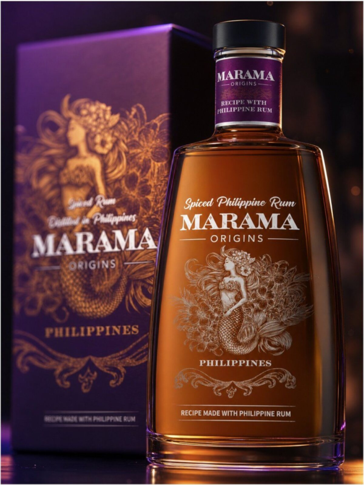 Marama Origins Philippines 40% 0,7l (dárková krabice)
