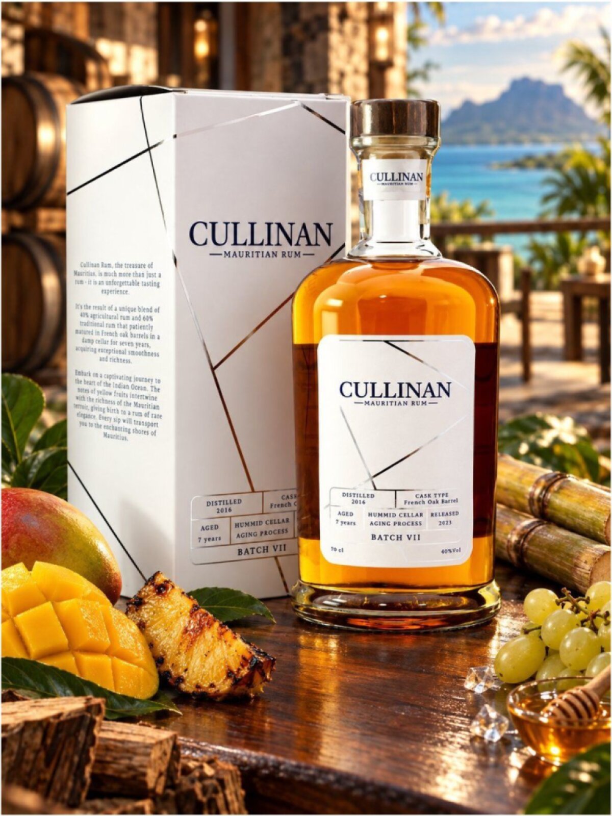 Cullinan Mauritian Rum 40% 0,7l (dárková krabice)