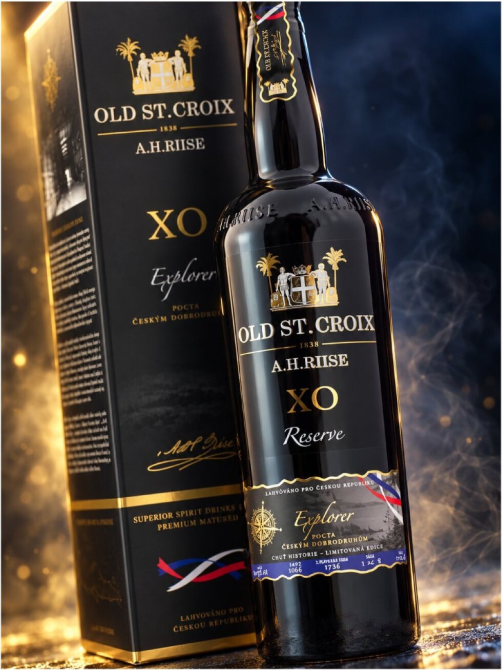 A.H. Riise XO Explorer CZ 40% 0,7l (dárková krabice)