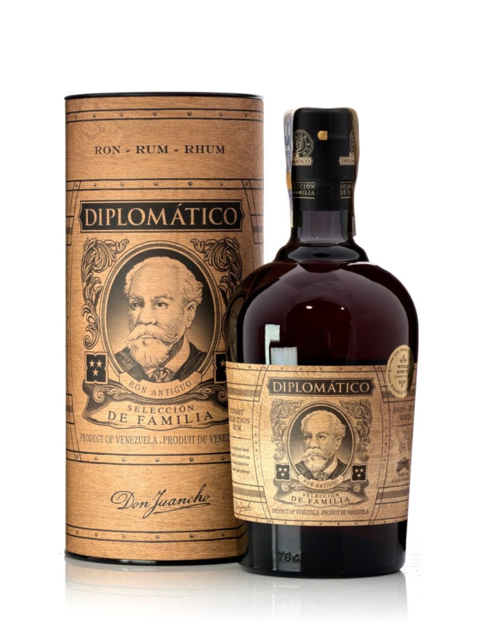 Diplomático Seleccion de Familia 43% 0,7l (dárková tuba)