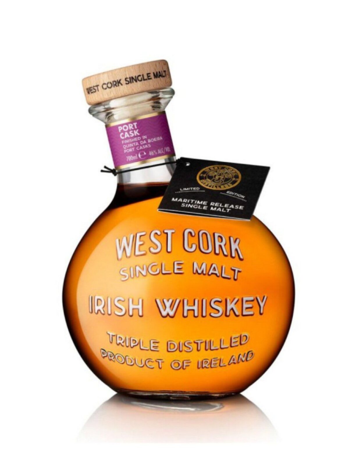 West Cork Single Malt Maritime Port Cask 46% 0,7l