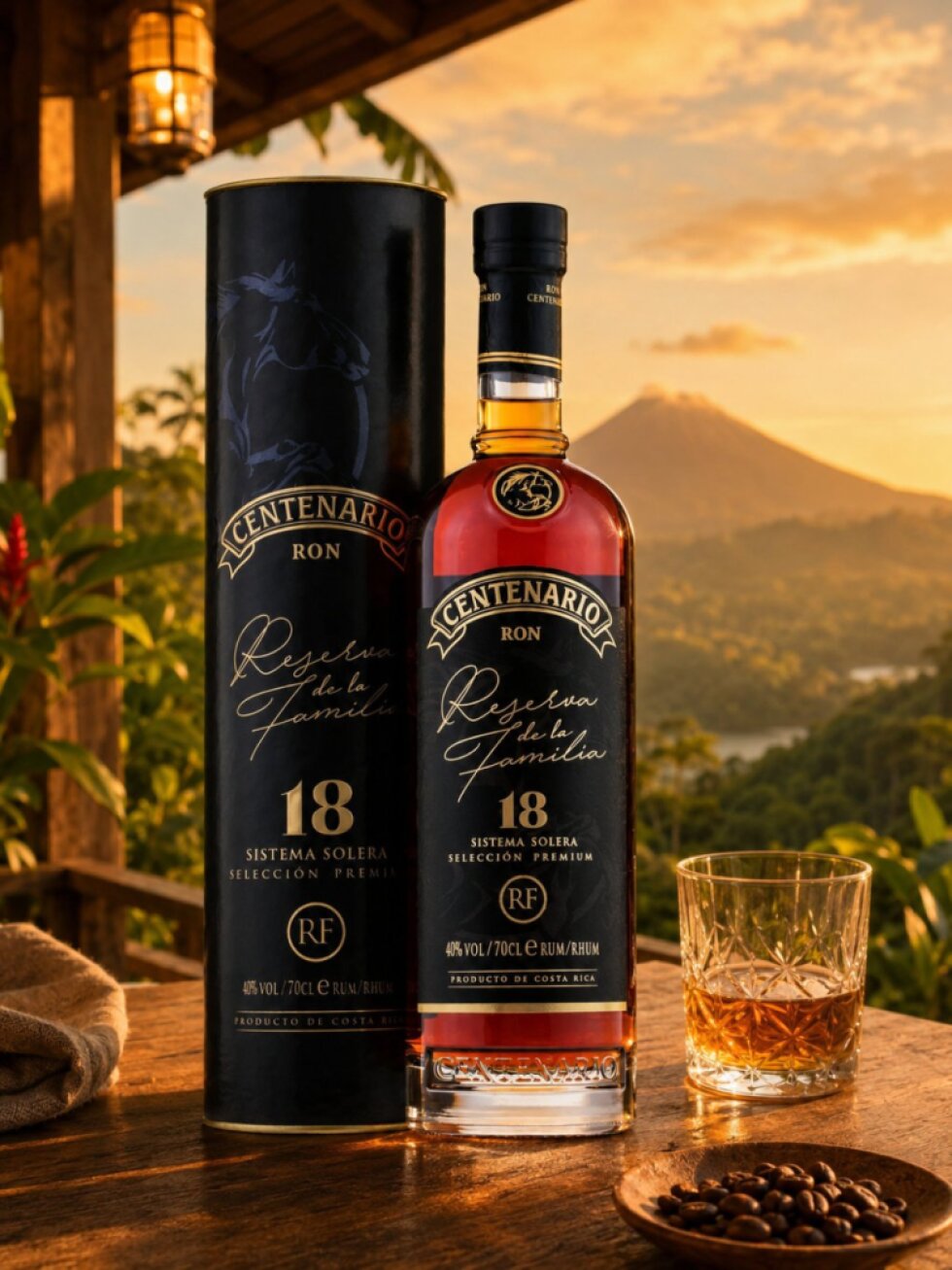 Ron Centenario 18 Solera 40% 0,7l (dárková tuba)