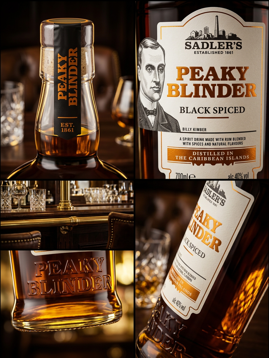 Peaky Blinder Black Spiced 40% 0,7l