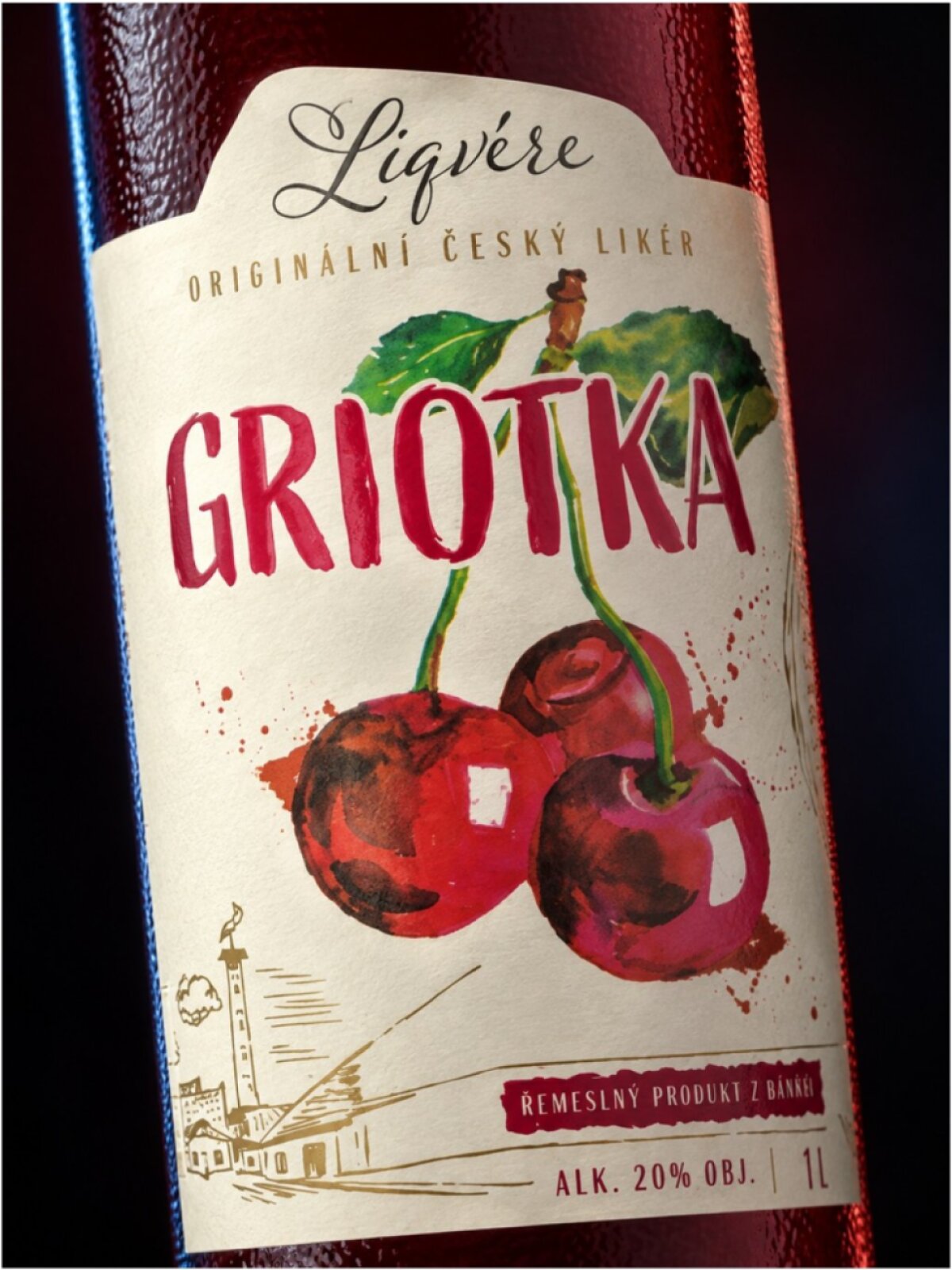 Liqvére Griotka 20% 1l
