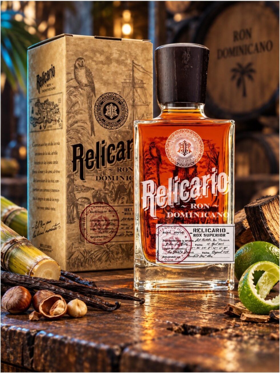 Relicario Ron Dominicano 40% 0,7l (dárková krabice)