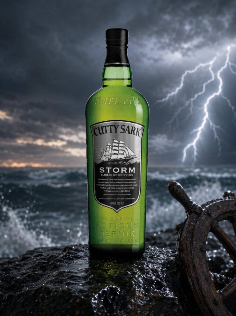 Cutty Sark Storm Blended Scotch Whiskey 40% 0,7l