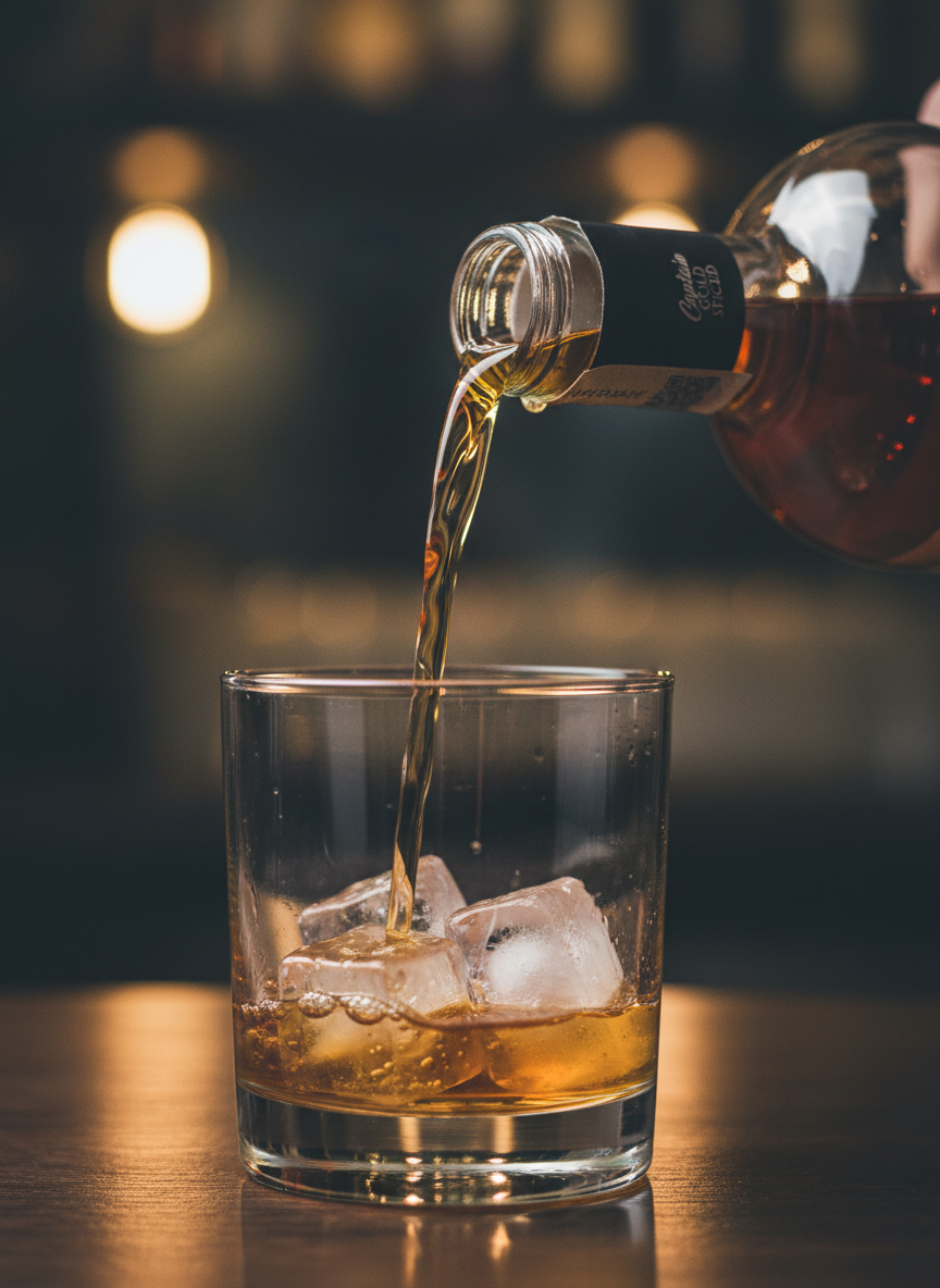 Captain Gold Spiced 35% 0,5l