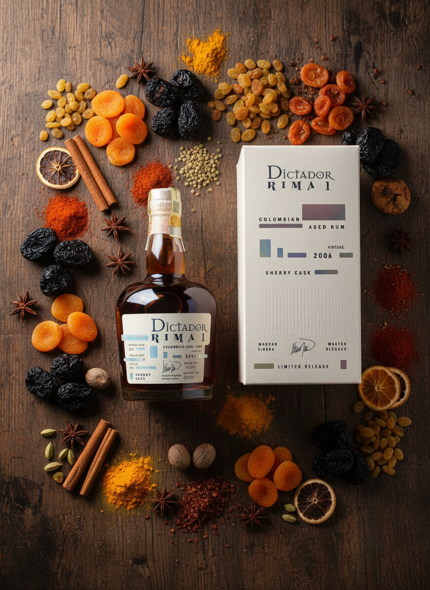 Dictador Rima 1 Sherry Cask Vintage 2006 44% 0,7l