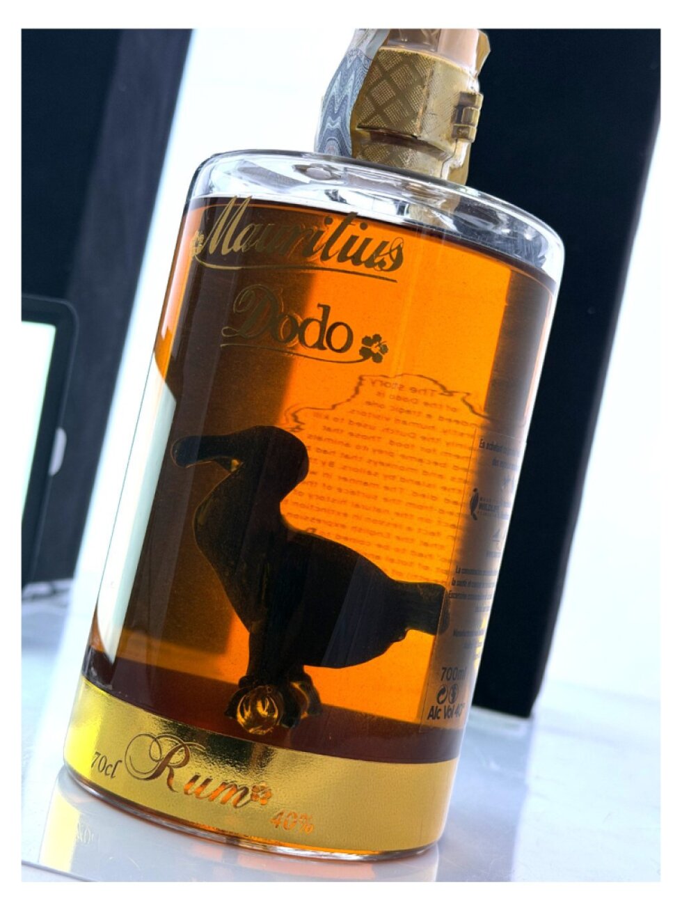 Mauritius Dodo Dark Rum 40% 0,7l (dárková krabice)