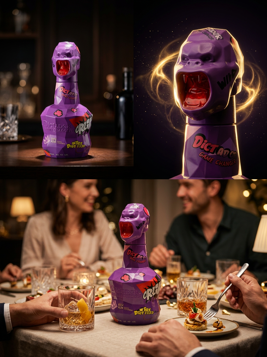 Dictador Game Changer Violet 40% 0,7l