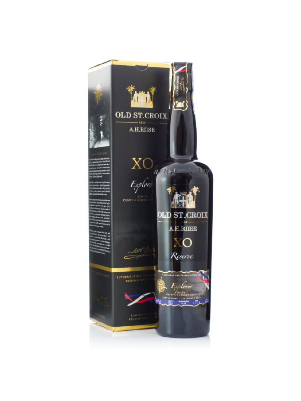 A.H. Riise XO Explorer CZ 40% 0,7l (dárková krabice)