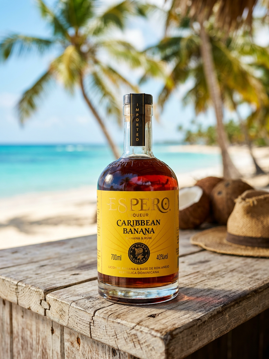 Espero Banana 40% 0,7l (dárková tuba)