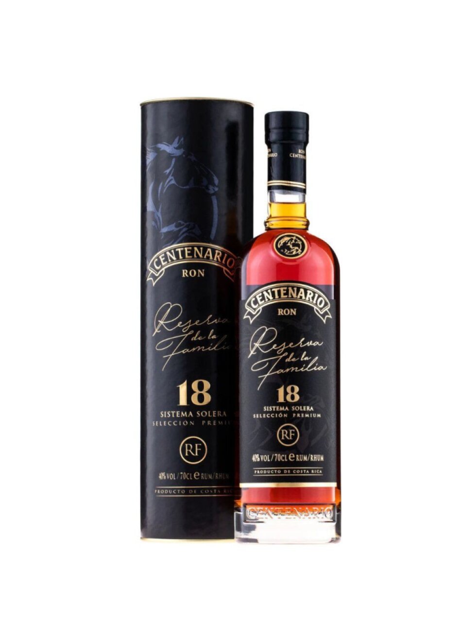 Ron Centenario 18 Solera 40% 0,7l (dárková tuba)