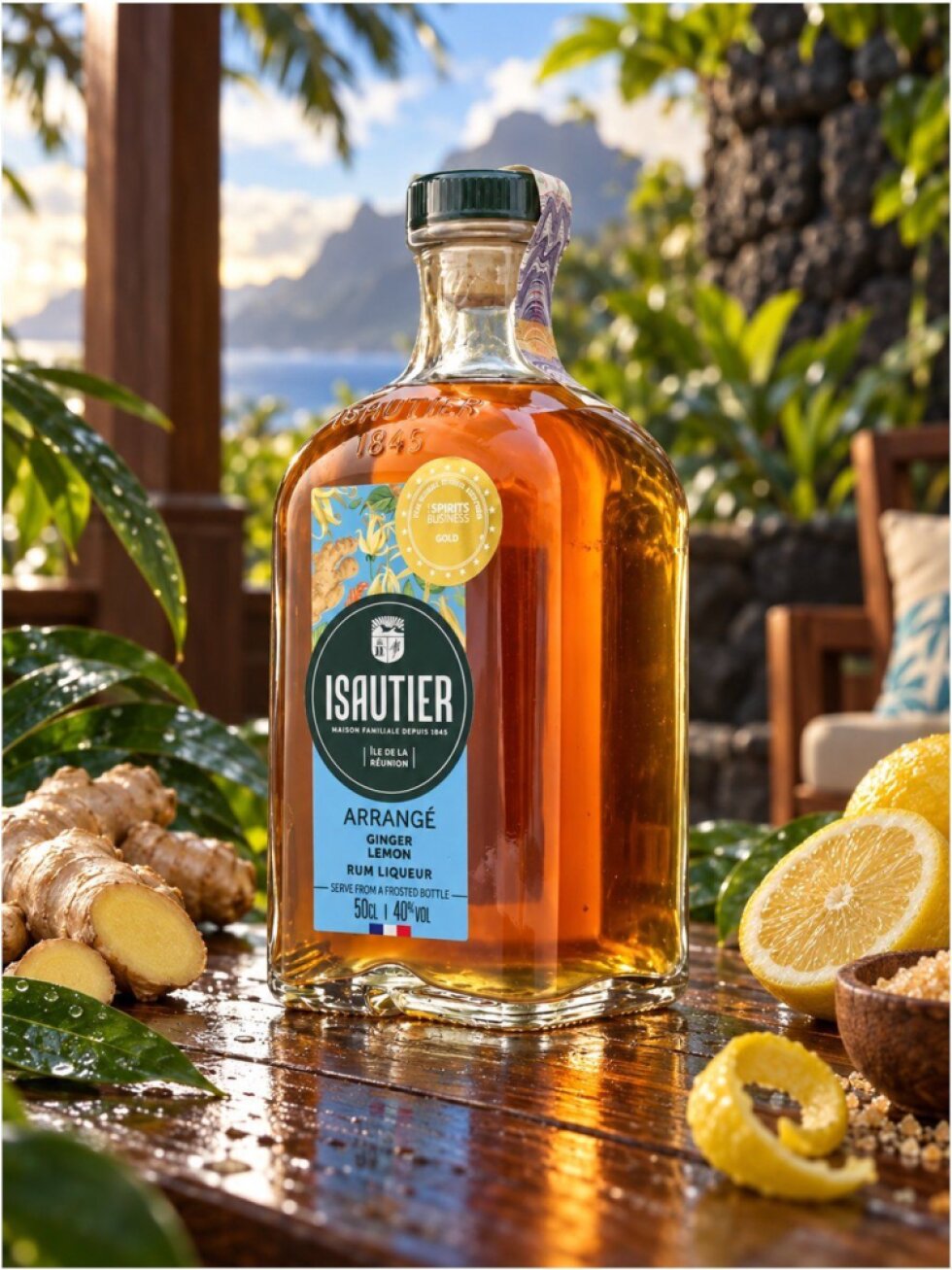 Isautier Arrange Ginger Lemon 40% 0,5l