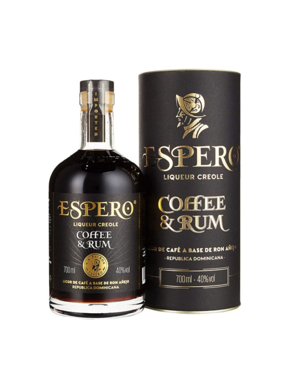 Espero Coffee & Rum 40% 0,7l (dárková tuba)