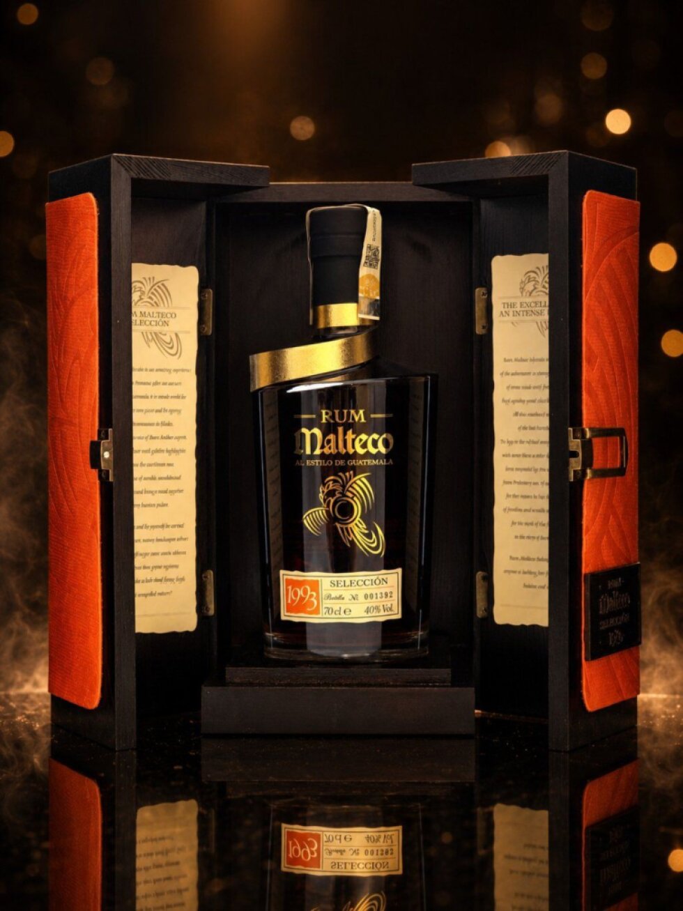 Malteco Seleccion 1993 40% 0,7l (dřevěná kazeta)