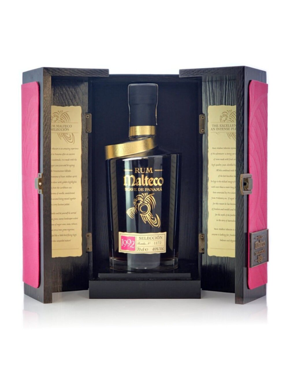 Malteco Seleccion 1992 40% 0,7l (dřevěná kazeta)