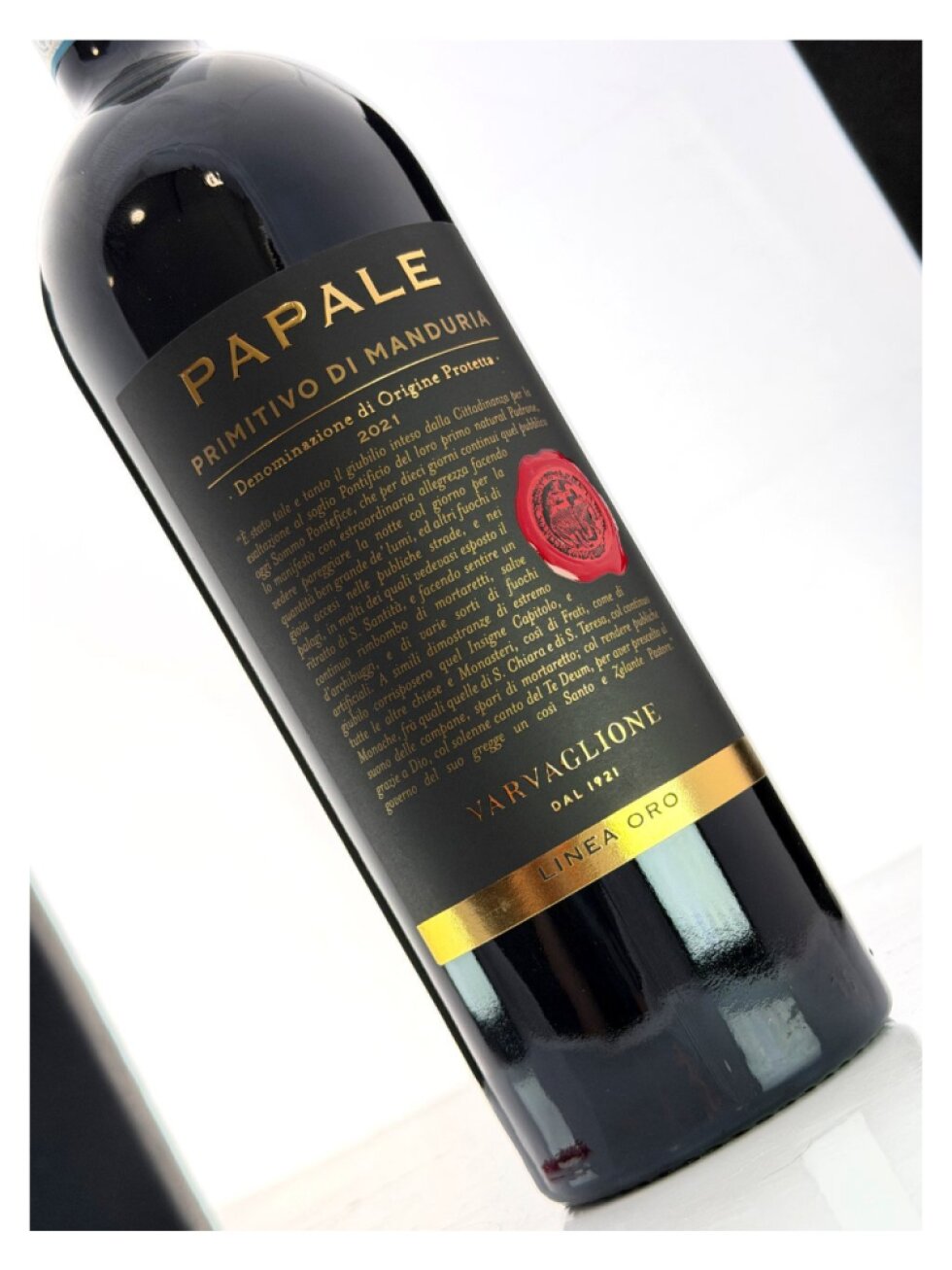 Varvaglione Papale Oro Primitivo Manduria 0,75l