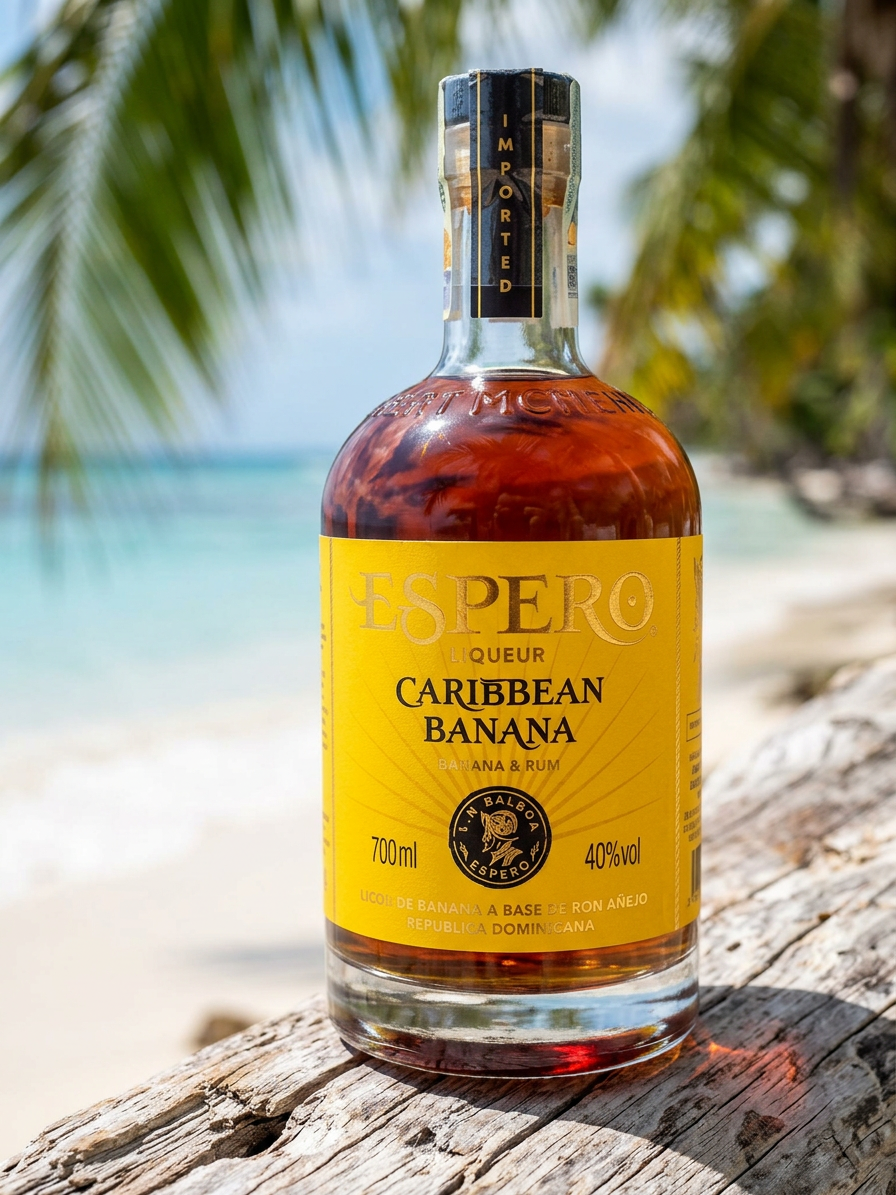 Espero Banana 40% 0,7l (dárková tuba)
