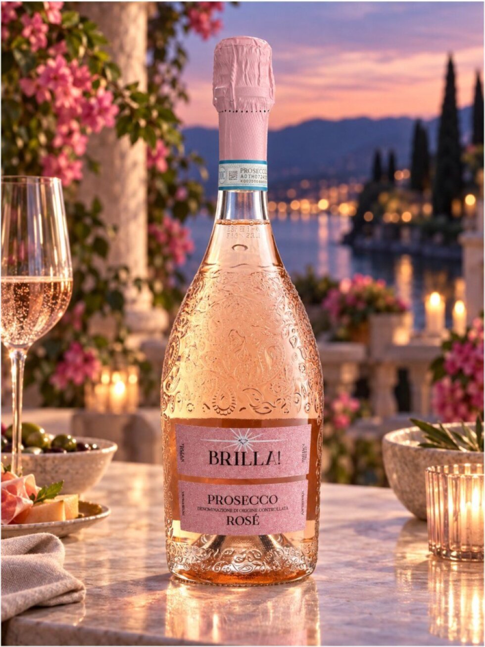 Brilla Prosecco Spumante Rosé DOC 0,75l