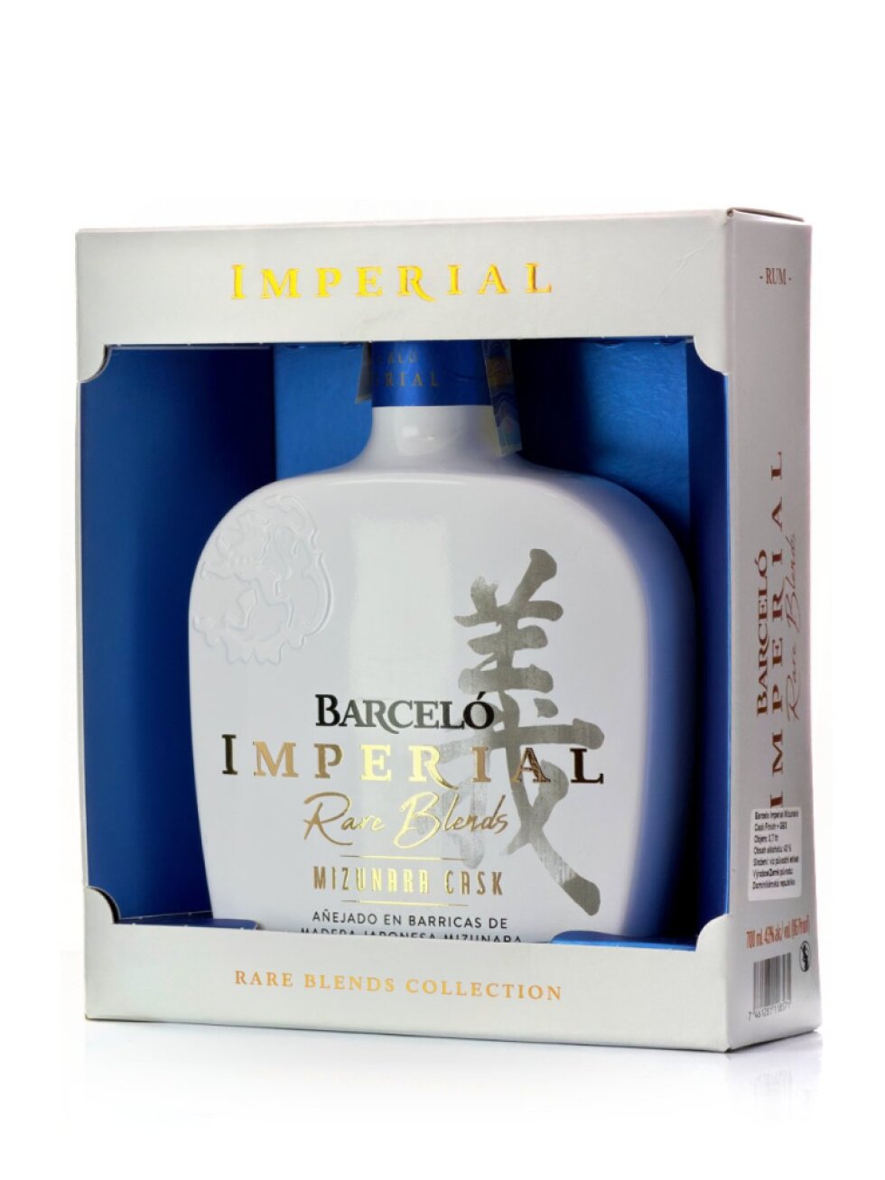 Barceló Imperial Rare Blends Mizunara Cask 38% 0,7l (dárková krabice)