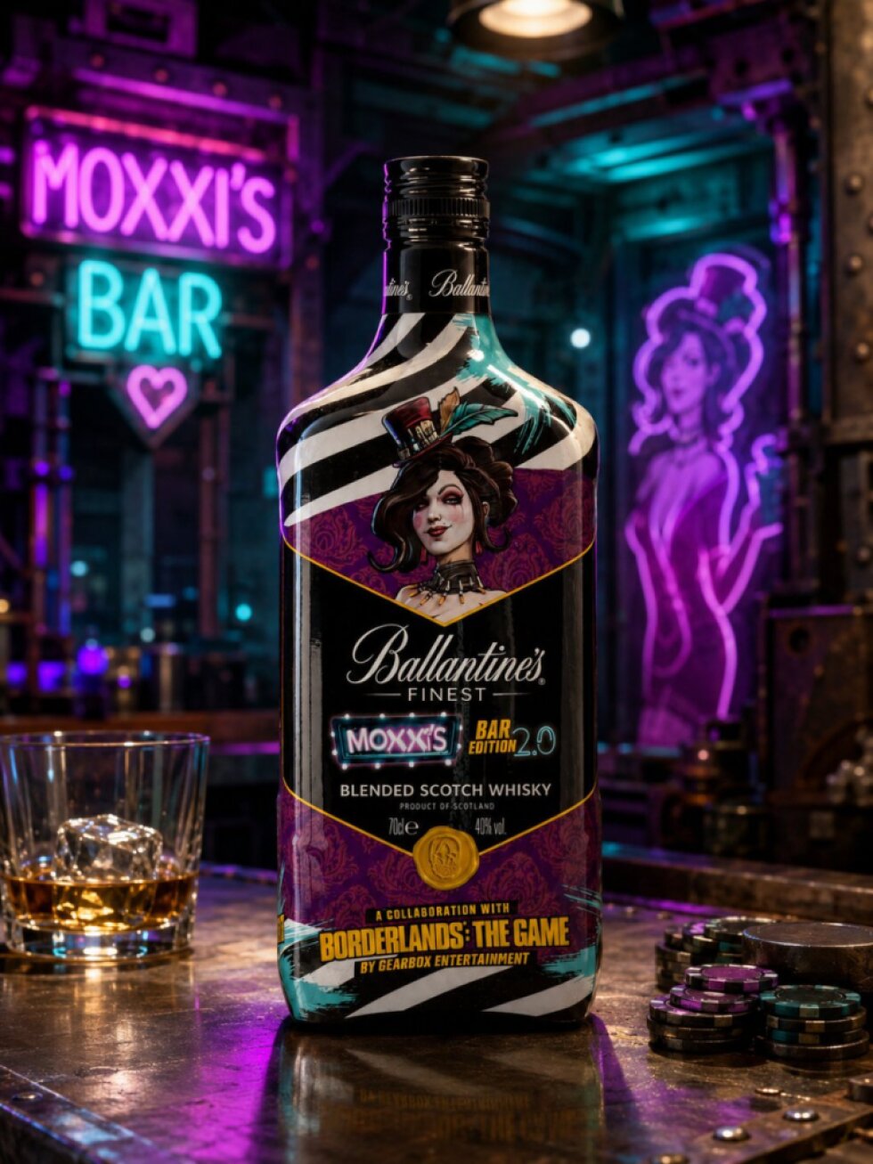 Ballantines Moxxis Bar Edition 40% 0,7l