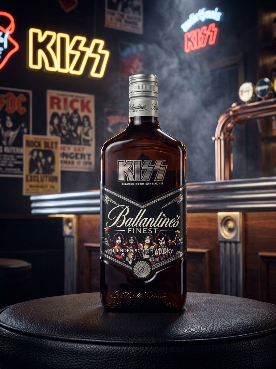 Ballantines Kiss Edition 40% 0,7l