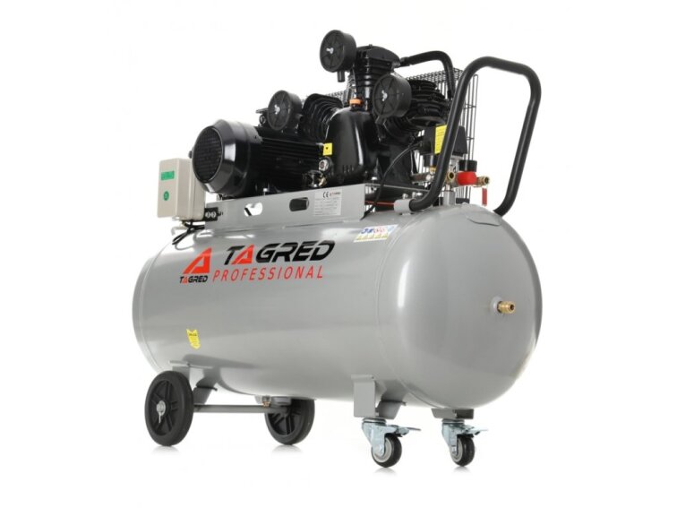 TAGRED TA307B, Olejový kompresor 150l, 3 písty, 400V