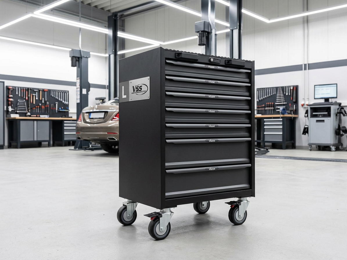 Vigor V6000-019, Dílenský vozík pro sestavy nábytku, 649 mm x 459 mm x 940 mm