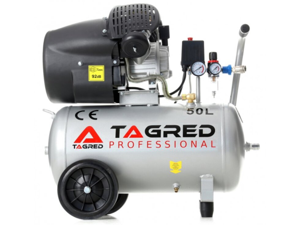 TAGRED TA360, Olejový kompresor 50l, 230V s odlučovačem | 3500W
