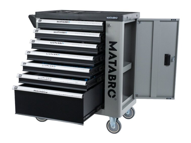 Matabro MB-TC01, Dílenský vozík s nářadím | 259 ks