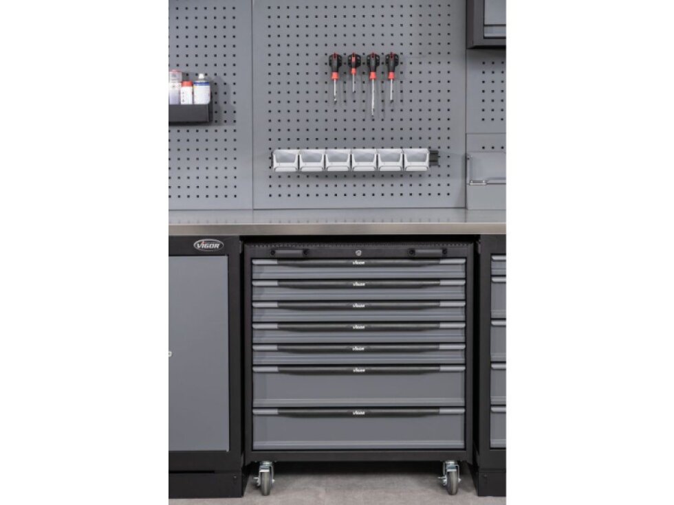 Vigor V6000-019XL, Dílenský vozík pro sestavy nábytku, 861 mm x 459 mm x 940 mm