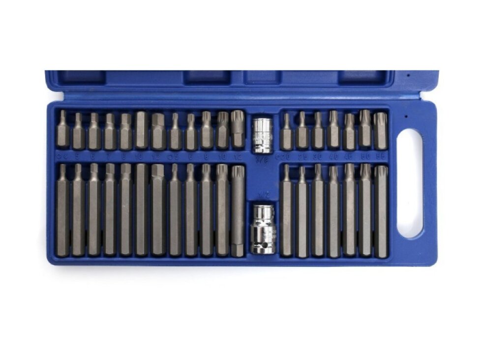 Bity TORX, SPLINE, IMBUS, sada 40 ks, TA1204