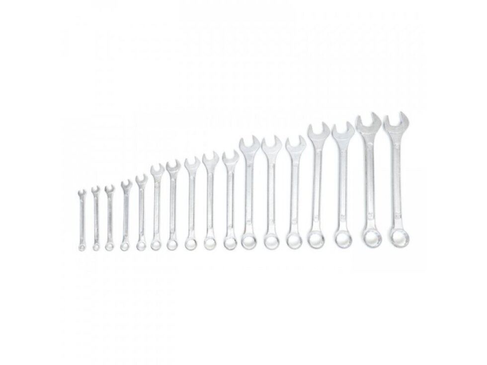 Kraft&Dele KD10923, Sada očko-plochých klíčů 17 ks