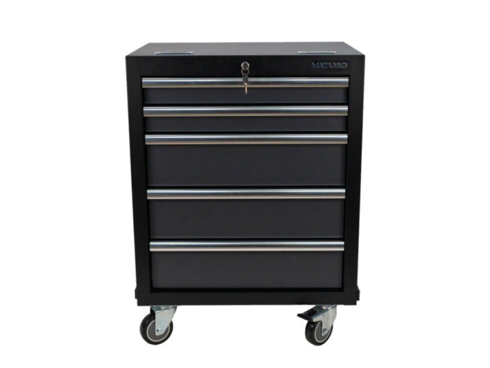 Matabro MB-TGC1305W, Dílenský vozík na nářadí | 5 zásuvek | 650 x 460 x 860 mm