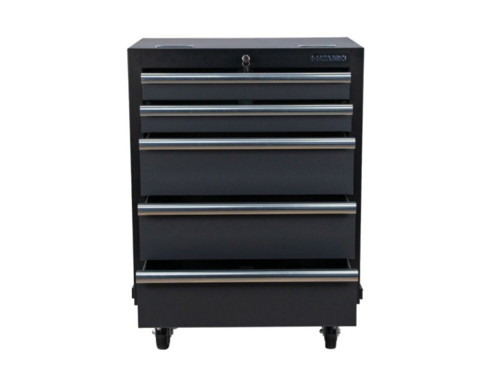Matabro MB-TGC1305W, Dílenský vozík na nářadí | 5 zásuvek | 650 x 460 x 860 mm