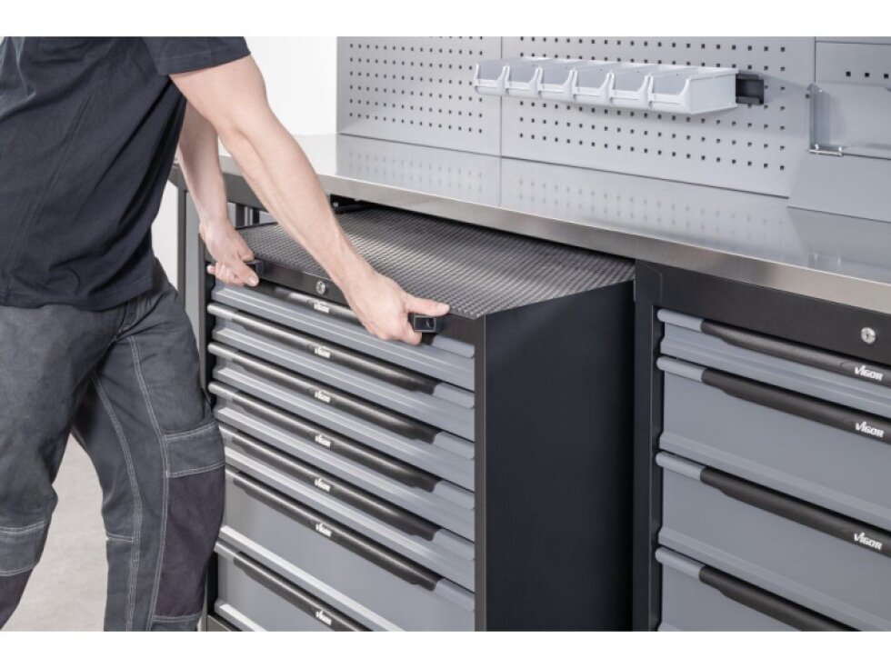 Vigor V6000-019XL, Dílenský vozík pro sestavy nábytku, 861 mm x 459 mm x 940 mm
