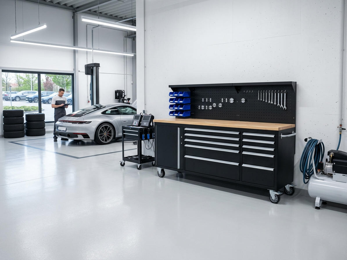 Dílenský vozík na nářadí černý RF14932, A-TRUCK