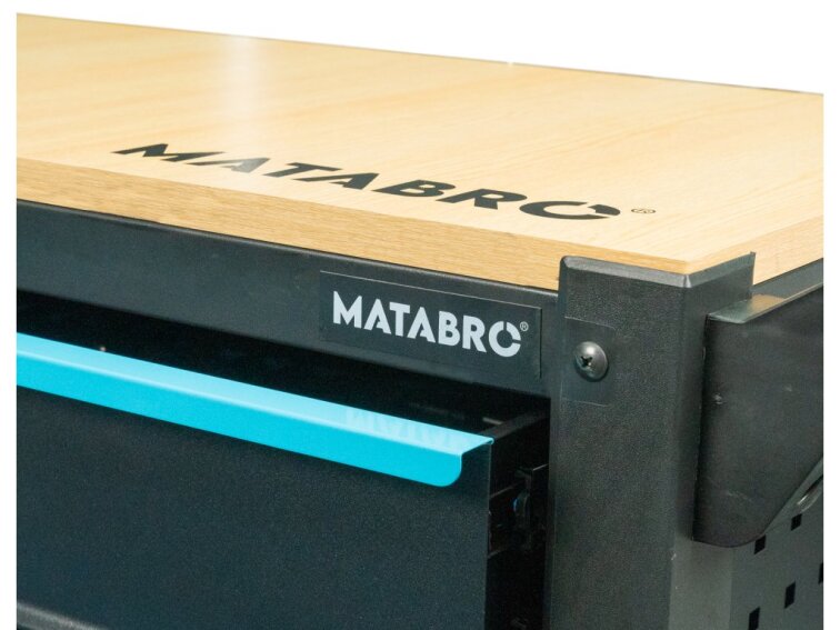 Matabro MB-TC06, Dílenský vozík s nářadím | 12 zásuvek | Modrý | 360 ks