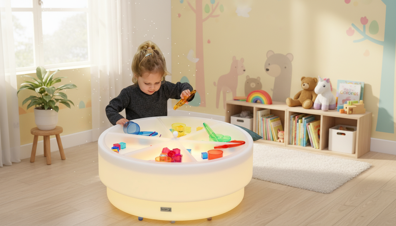 Smyslová a senzorická hra se světlem