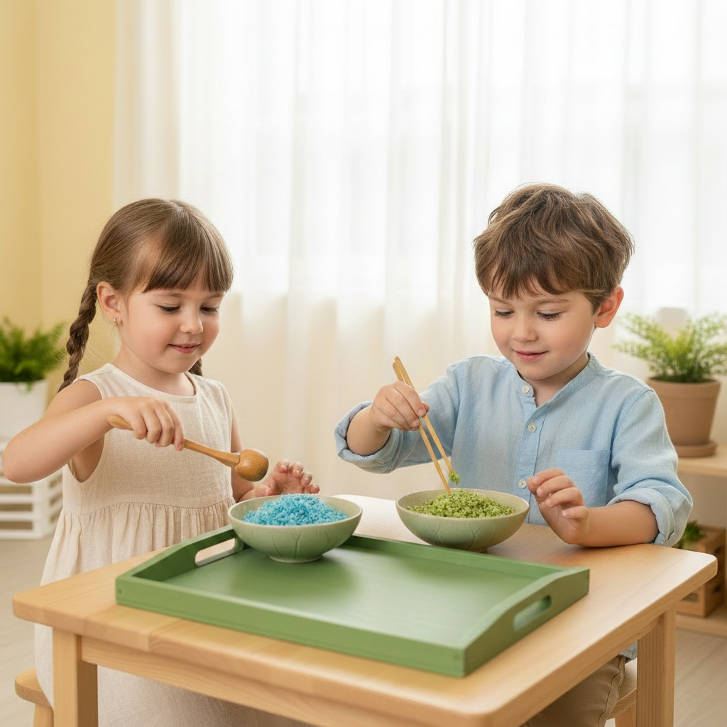 Leknín - tác pro mokré smyslové hraní