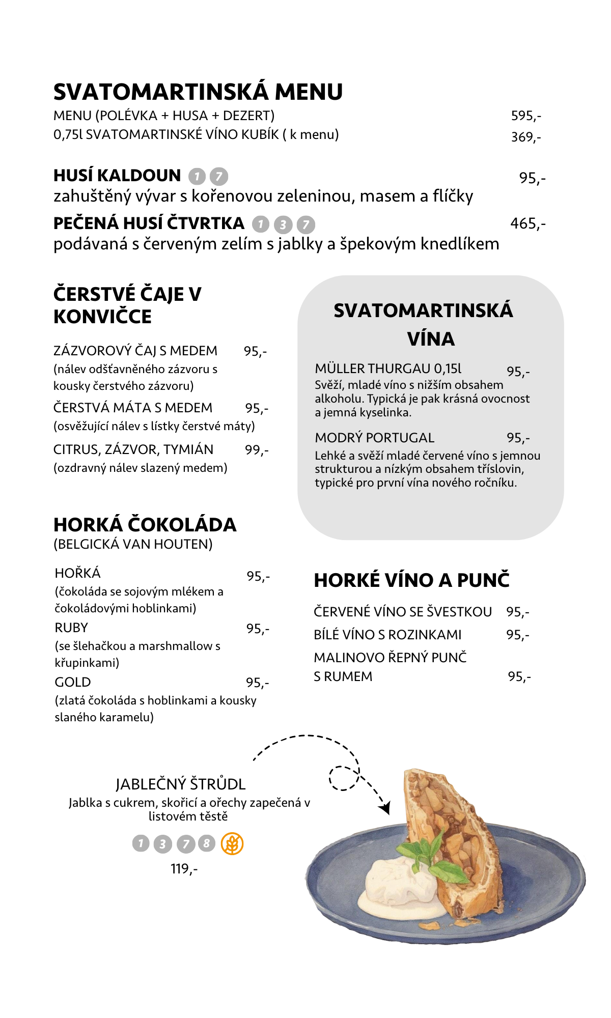Menu – SVATOMARTINSKÁ HUSA 2025