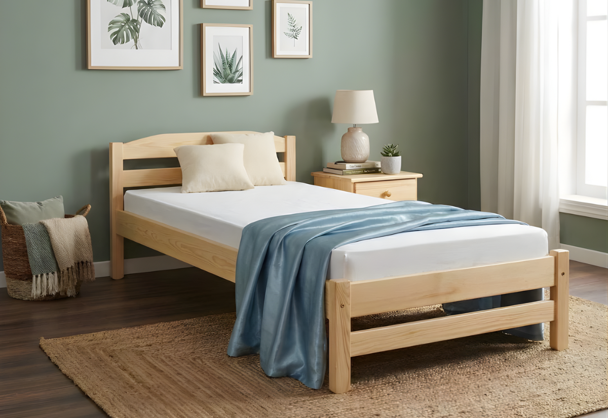 Barvy a masivní nábytek: Jak je sladit v moderní ložnici