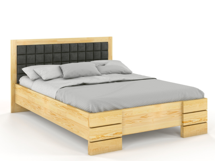 Zvýšená postel z masivu borovice Gotland