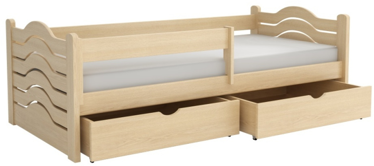 Dětská postel s úložným prostorem Pinokio